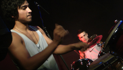 Alec Brinsmead and Maikara Kaimoana